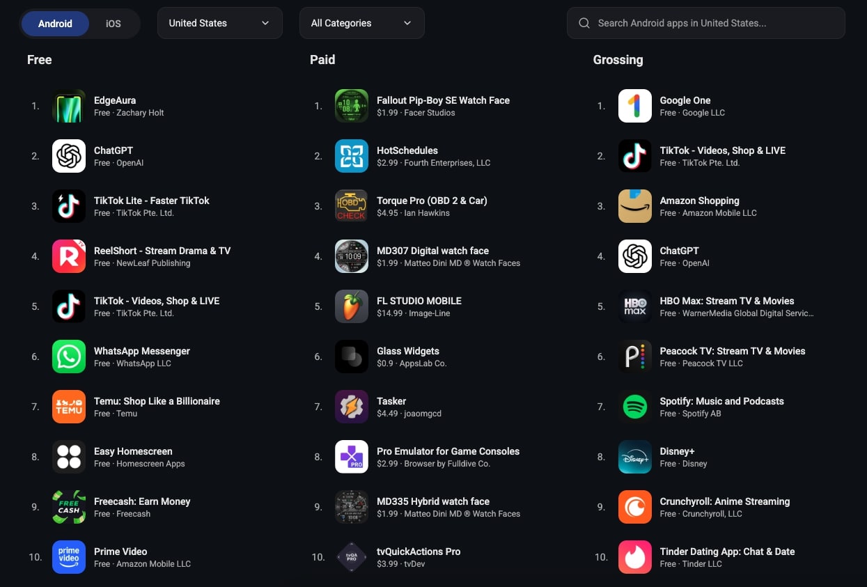 From Inspiration to App: Browse Real App Store Rankings and Build with AI